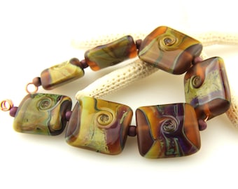 Lampwork Glass Beads Set