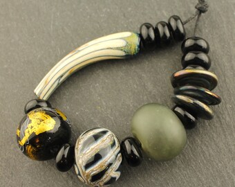 Lampwork Glass Beads  Hollow