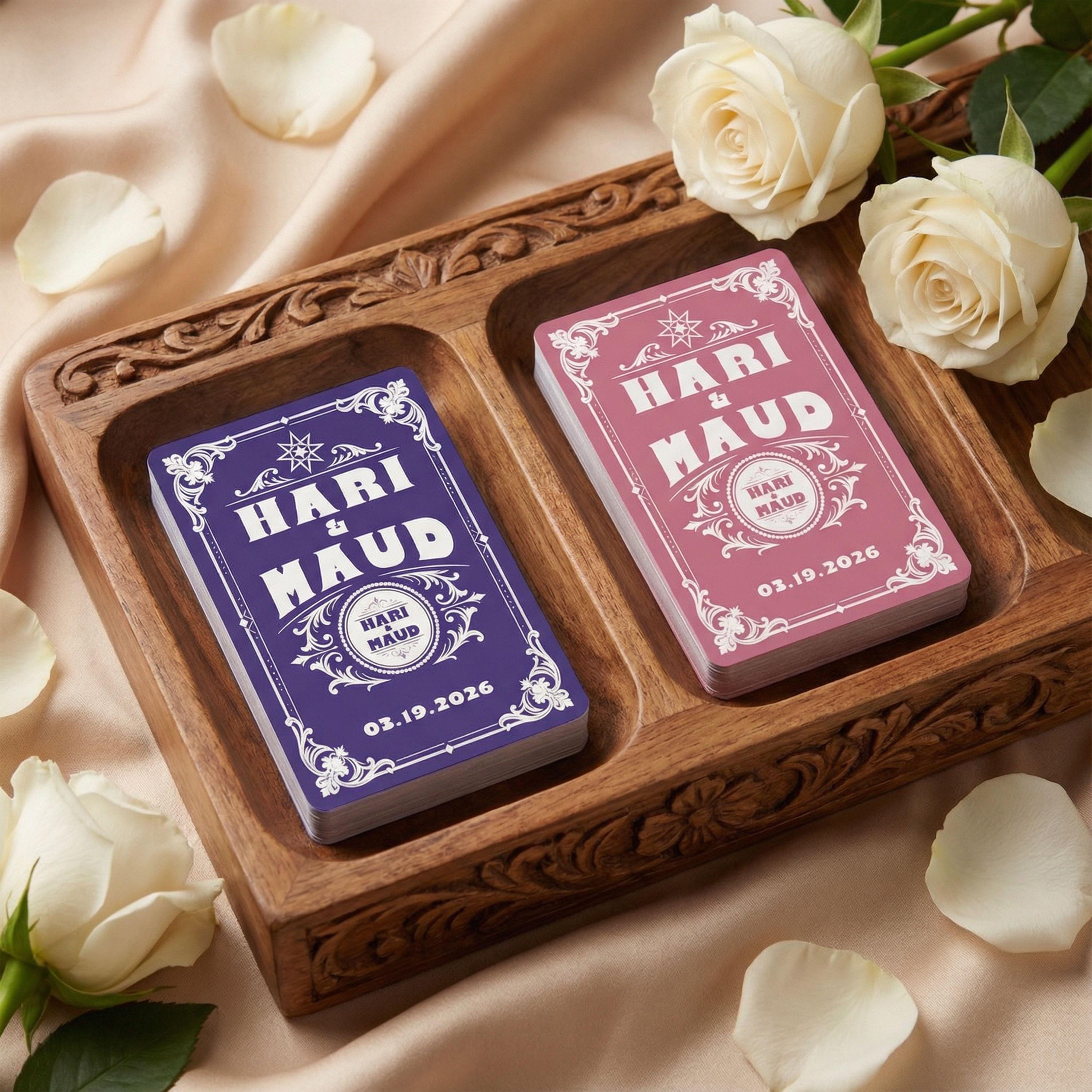 Custom Signature Playing Cards