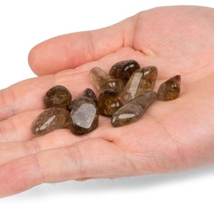 10 Natural Citrine Crystals, Citrine Tumbled Stones, Small Crystals, Citrine - November Birthstone, Healing Crystals and Stones,