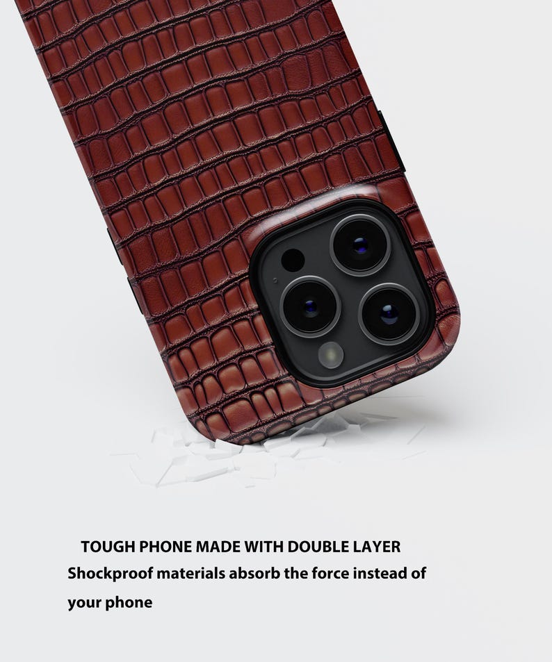 Dark Red Bordeaux Crocodile Faux Leather Phone Case, Luxury Textured Cover for iPhone, Samsung, Google Pixel, red leather phone case, dark red phone case, Bordeaux phone case, faux leather case, crocodile phone case, luxury phone case, textured phone cover, shockproof case, stylish phone case, iPhone case, Samsung case, Google Pixel case, unique phone case, handmade phone cover, durable case, elegant phone case, premium phone case, fashion phone case, leather skin phone case,