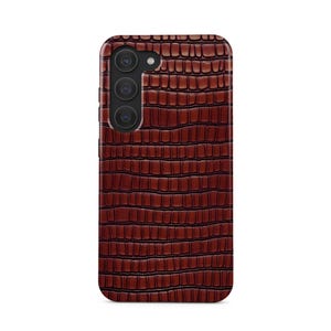 Dark Red Bordeaux Crocodile Faux Leather Phone Case, Luxury Textured Cover for iPhone, Samsung, Google Pixel, red leather phone case, dark red phone case, Bordeaux phone case, faux leather case, crocodile phone case, luxury phone case, textured phone cover, shockproof case, stylish phone case, iPhone case, Samsung case, Google Pixel case, unique phone case, handmade phone cover, durable case, elegant phone case, premium phone case, fashion phone case, leather skin phone case,