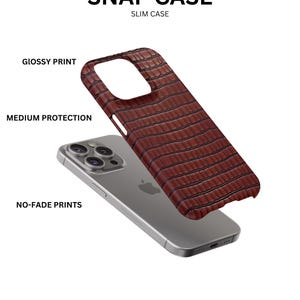 Dark Red Bordeaux Crocodile Faux Leather Phone Case, Luxury Textured Cover for iPhone, Samsung, Google Pixel, red leather phone case, dark red phone case, Bordeaux phone case, faux leather case, crocodile phone case, luxury phone case, textured phone cover, shockproof case, stylish phone case, iPhone case, Samsung case, Google Pixel case, unique phone case, handmade phone cover, durable case, elegant phone case, premium phone case, fashion phone case, leather skin phone case,