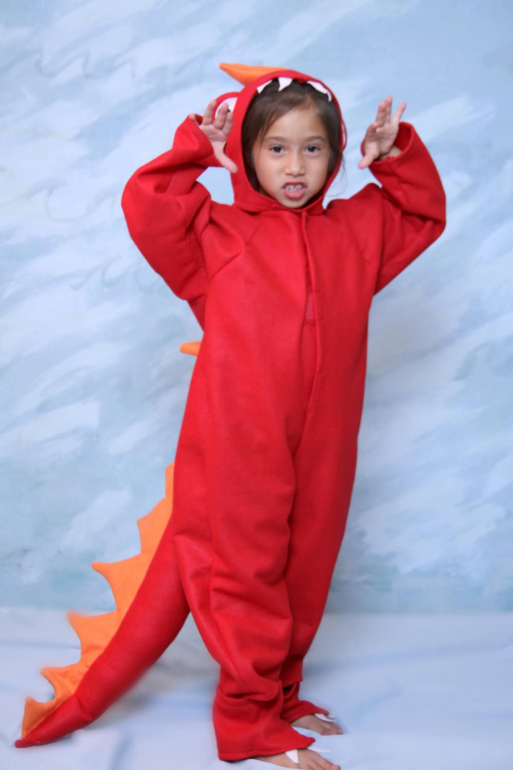 Red Dragon Childrens Costume Red Dragon Childrens Costume
