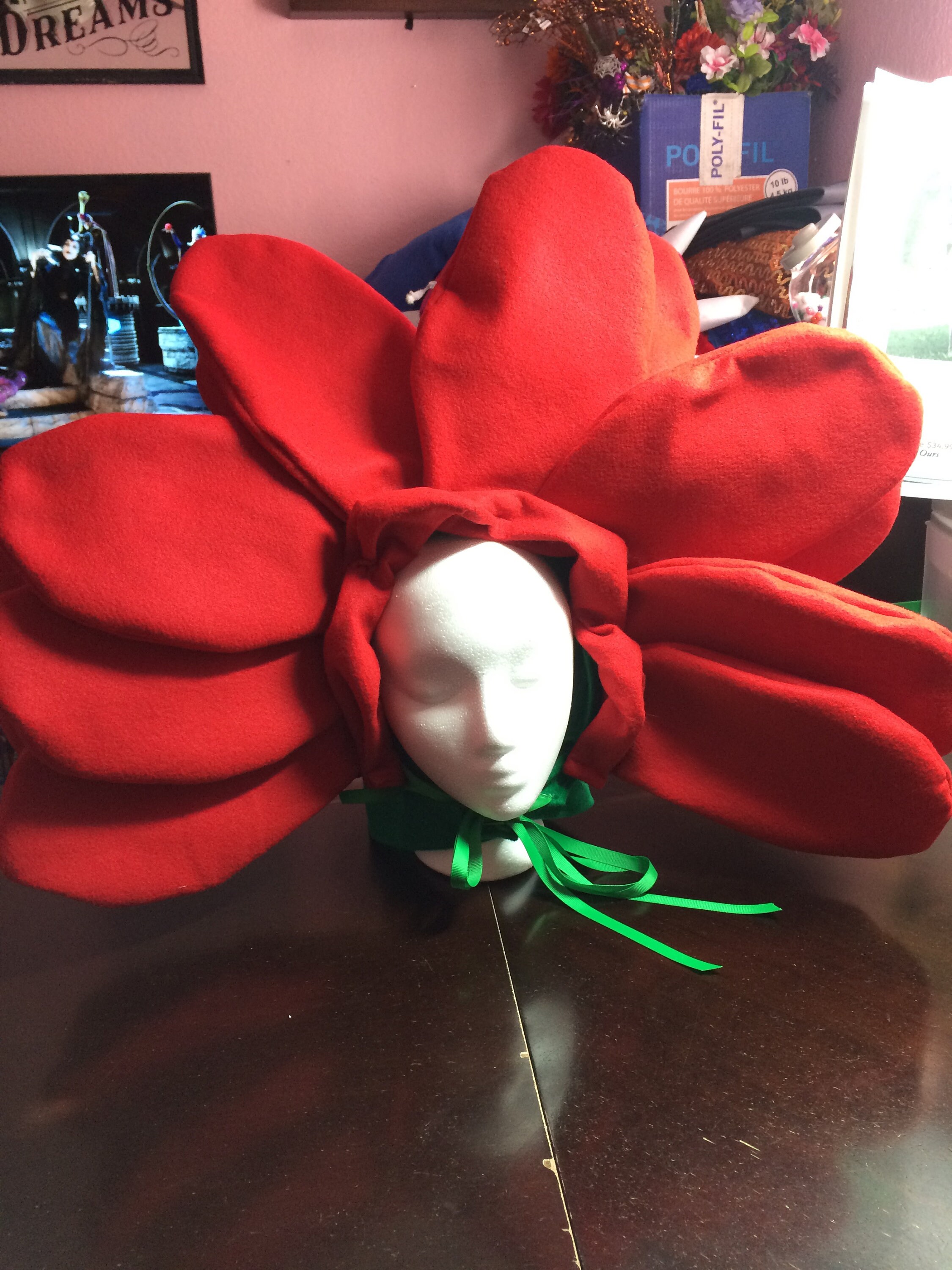 adult homemade flower costume