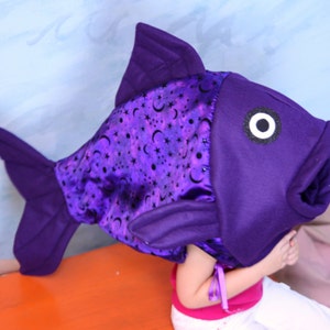 Hot Pink sequin Beta Fish costume-one size fits all image 4