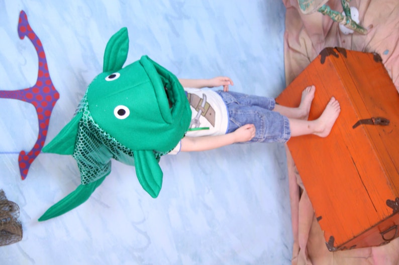 Flounder Inspired Fish costume-one size fits all image 3