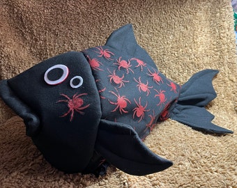 Red spider fish costume