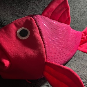 Hot Pink sequin fish costume-one size fits all image 1