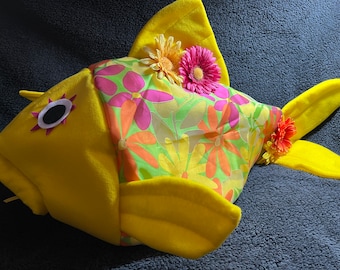 Spring flower fish costume