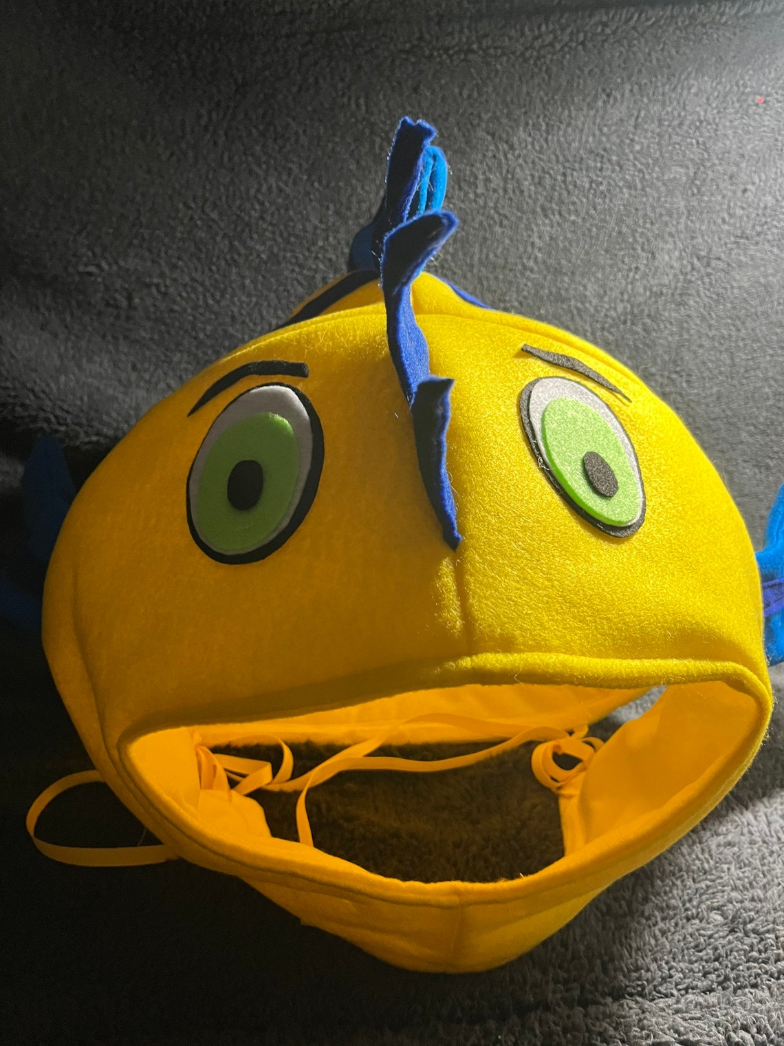 Flounder Inspired Fish Costumeone Size Fits All Etsy