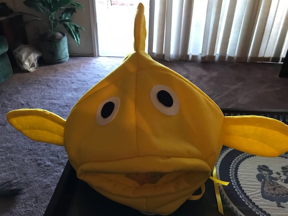 Yellow Fish Costume Recently Utilized On The Nickelodeon Etsy Australia