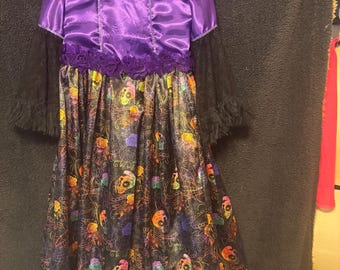 day of the dead purple dress Purple Day of the Dead Dress- Child's Size 6