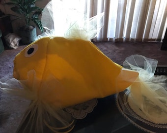 Yellow Beta Fish costume