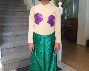 Green Mermaid costume