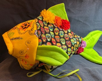 Dia de los muertos fish costume