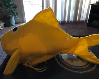 Yellow fish costume  * recently utilized on the Nickelodeon show * Drama Club *