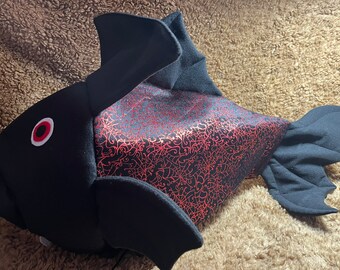 Vampire fish head costume