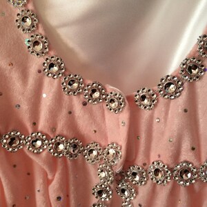 Pink 2pc princess dress size 8 image 3