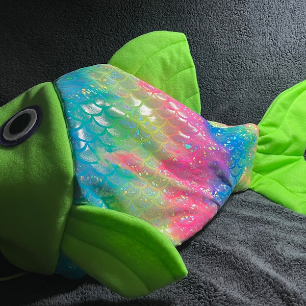 Rainbow Fish Costume Etsy
