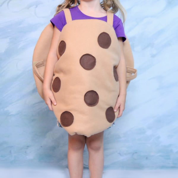 Chocolate  Chip Cookie Costume-Childrens fitsd ages baby thru 6 yr