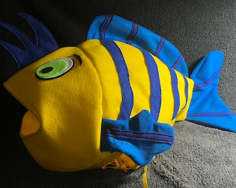 Flounder Inspired Fish costume-one size fits all