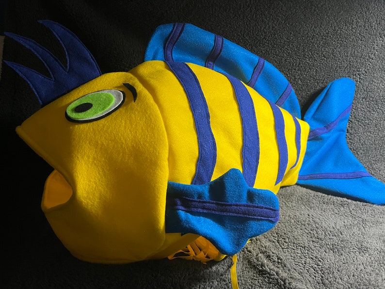 Flounder Inspired Fish costume-one size fits all image 1