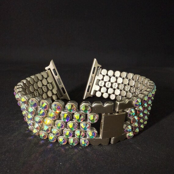 Swarovski Apple Watch Band – Luxury Adjustable Crystal  display picture 1