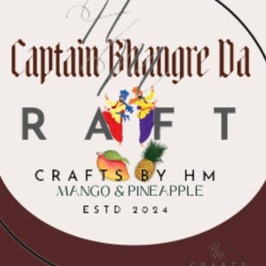 Personalised Captain Morgan Rum Mango and Pineapple Alcohol Bottle Sticker - Digital File