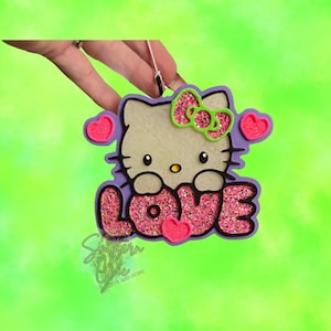 Cute Kitty Love Freshie