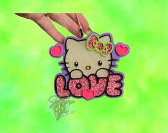 Cute Kitty Love Freshie