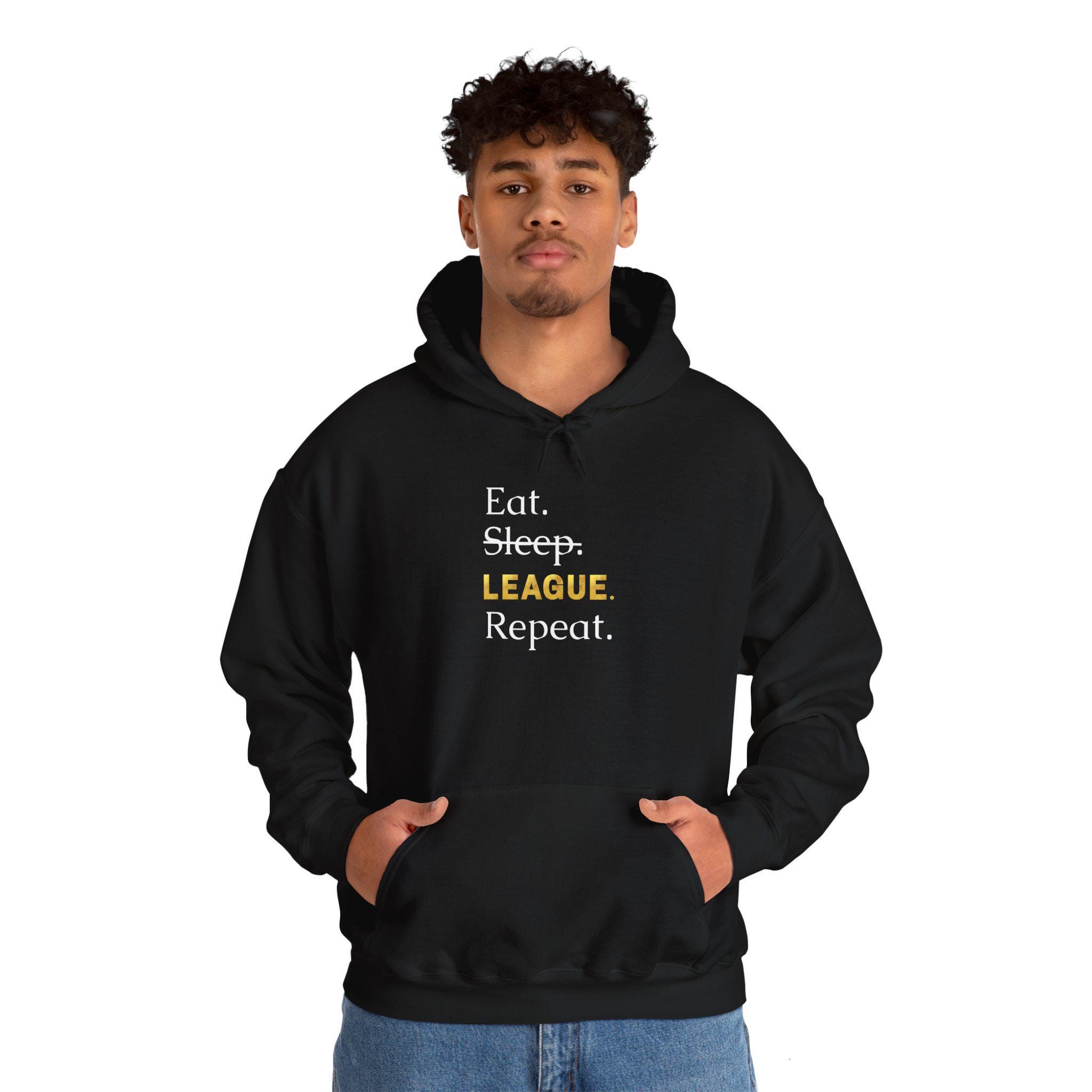 Sweat à Capuche League Of Legends "On Voit ça Demain Là J'ai LOL" - Cadeau Drôle Gamer
