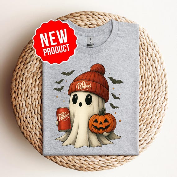 Dr Pepper Est 1885 Shirt, Gift for Dr Pepper Soda Lover, Dr Pepper Logo Shirt, Unisex Crewneck Shirt for Pepper Lover, Halloween shirt, D448