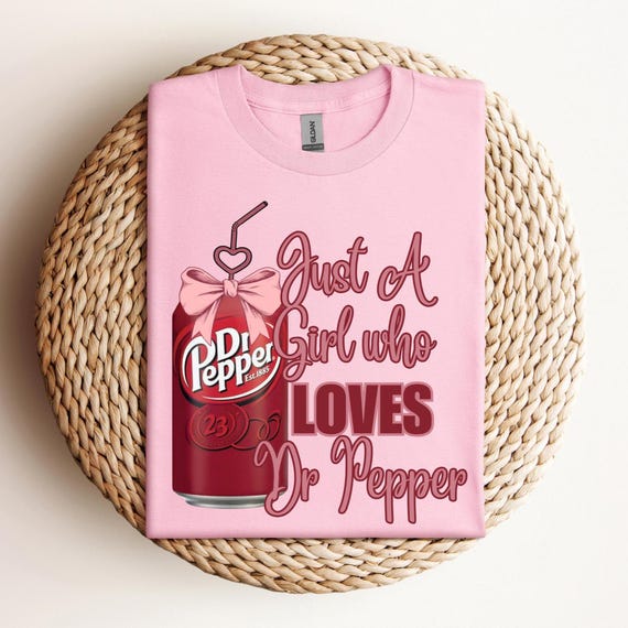 Dr Pepper Est 1885 Shirt, Gift for Dr Pepper Soda Lover, Dr Pepper Logo Shirt, Unisex Crewneck Shirt for Pepper Lover, Christmas Gift, D230
