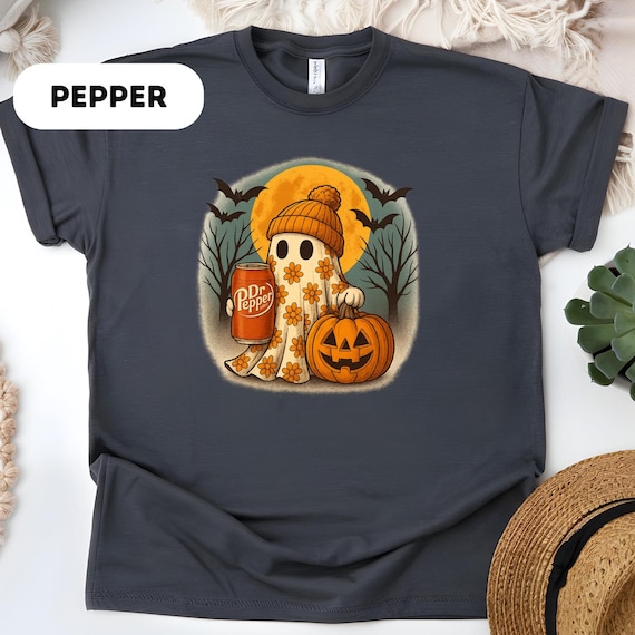 Dr Pepper Est 1885 Shirt, Gift for Dr Pepper Soda Lover, Dr Pepper Logo Shirt, Unisex Crewneck Shirt for Pepper Lover, Halloween shirt, D443