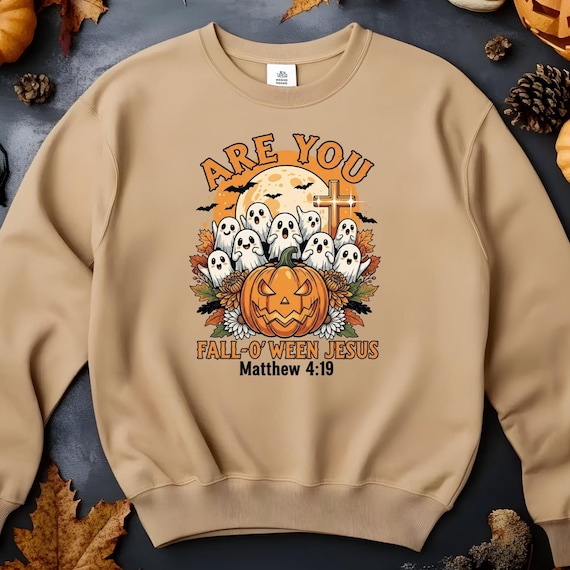 Christian Halloween Shirt, Are You Fall-O-Ween Jesus Shirt, Fall Religious Shirt, Funny Pumpkin Christian Halloween, Jesus Shirt, D353