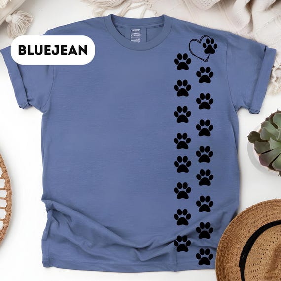 Comfort Colors®, Best Seller Dog Paw Tee, Dog T-Shirt, Dog Paw Shirts, Dog Mom Tee, Dog Lover Gift, Dog Mama Shirts, Dog Paw Tee, D304