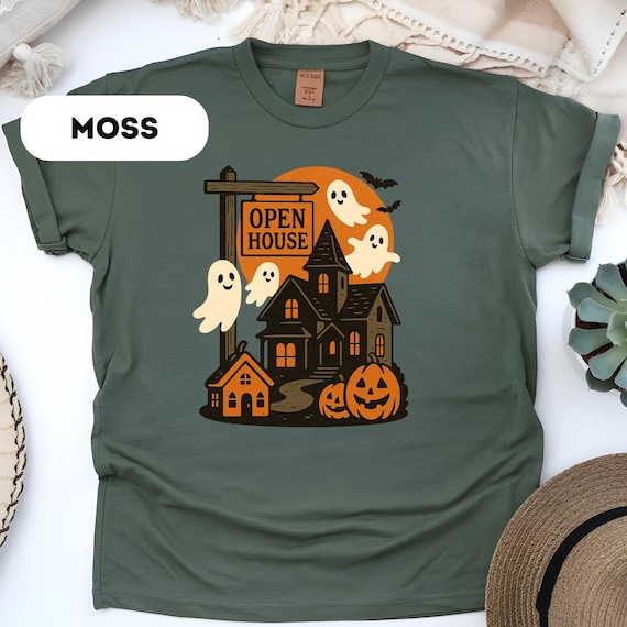 Comfort Colors®, Real Estate Halloween Shirt, Real Estate Agent Tee, Open House Realtor Shirt, Funny Fall Realtor Shirt, D403