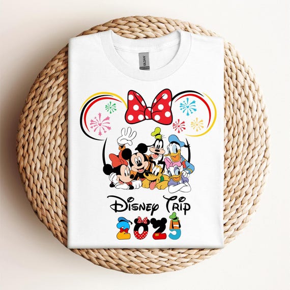 Disney Trip 2025 Shirt, Disney Trip shirt, Disney Family Vacation Shirt, Disney Family Matching Shirt, Disney World Family Shirt 2025, D436