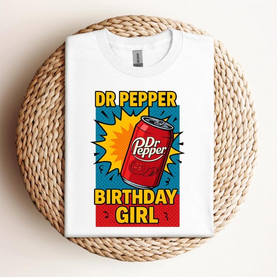 Dr Pepper Est 1885 Shirt, Gift for Dr Pepper Soda Lover, Dr Pepper Logo Shirt, Happy Birthday Shirt for Pepper Lover, Halloween shirt, D393