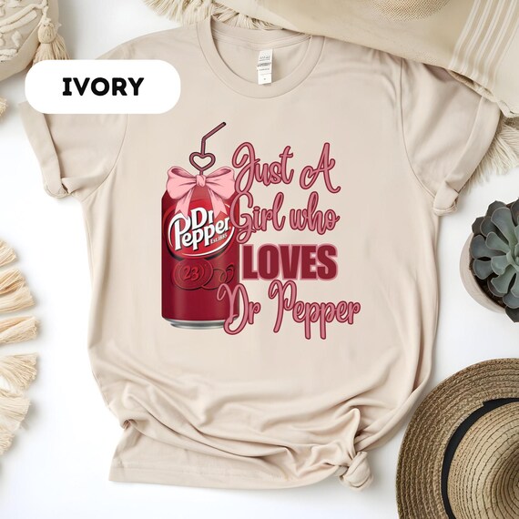 Comfort Colors® Dr Pepper Est 1885 Shirt, Gift for Dr Pepper Soda Lover, Dr Pepper Logo Shirt, Shirt for Pepper Lover, Christmas Gift, D375