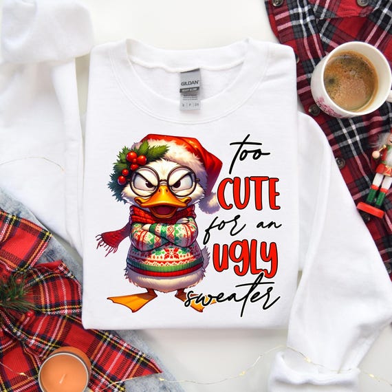 Christmas Duck Shirt, Merry Duckmas Shirt for Women, Duck Christmas Shirt, Funny Duck Tee, Duck Lover T-Shirt, Funny Duck Xmas Tee, D115