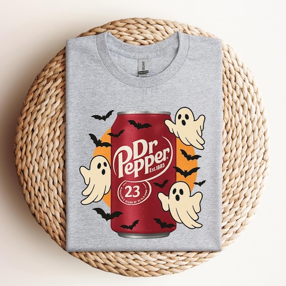 Dr Pepper Est 1885 Shirt, Gift for Dr Pepper Soda Lover, Dr Pepper Logo Shirt, Unisex Crewneck Shirt for Pepper Lover, Halloween shirt, D419