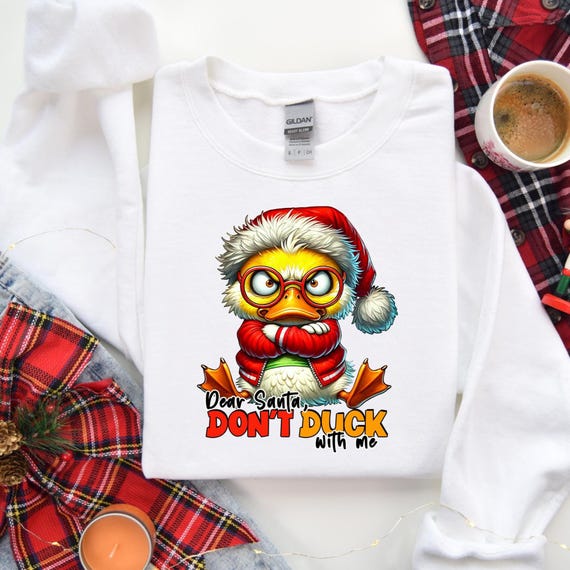 Christmas Duck Shirt, Merry Duckmas Shirt for Women, Duck Christmas Shirt, Funny Duck Tee, Duck Lover T-Shirt, Funny Duck Xmas Tee, D116