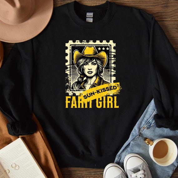 Farm Girl Shirt, Farming Shirt, Sun-Kissed Shirt, Farm Birthday Shirt, Farmer Shirt Gift, Farmer T-shirts, Farm Life Shirt, D307