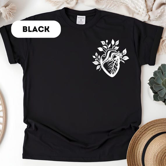 Comfort Colors®, Heart Anatomy Shirt, Nursing School Shirt, Nursing Student Shirt, Nursing Gifts, Anatomical Heart, Nurse Tee, D289