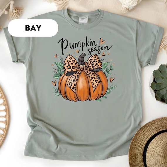 Comfort Colors®, Pumpkin Season T-Shirt, Autumn Fall Shirt, Thanksgiving Shirt, Fall Pumpkin Shirt, Graphic Shirt, Fall Shirt, D398