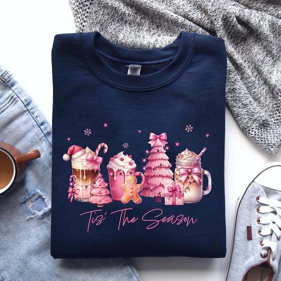 Tis The Season Sweatshirt, Christmas Tis The Season Sweatshirt, Merry Christmas Shirt, Christmas Sweatshirt, Cute Winter Hoodie, D132