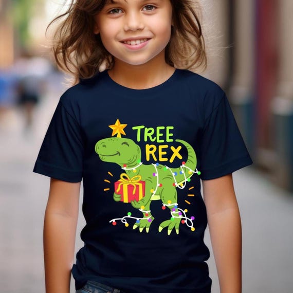 Tree Rex Shirt, Christmas T-Rex, Christmas Dinosaur, Christmas Gift, T-Rex Christmas Shirt, Funny Christmas Party Shirt, D049