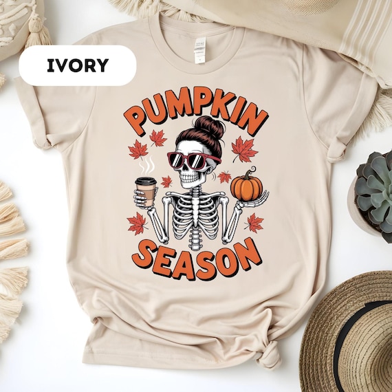 Comfort Colors®, Pumpkin Season T-Shirt, Autumn Fall Shirt, Thanksgiving Shirt, Fall Pumpkin Shirt, Graphic Shirt, Fall Shirt, D397